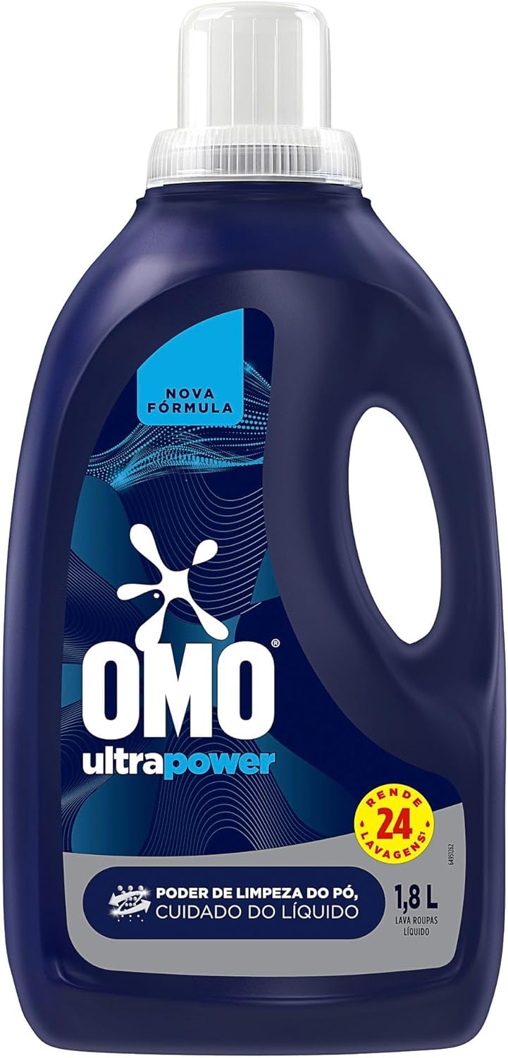 OMO Lava-Roupas Líquido Ultra Power 1,8L vale a pena?