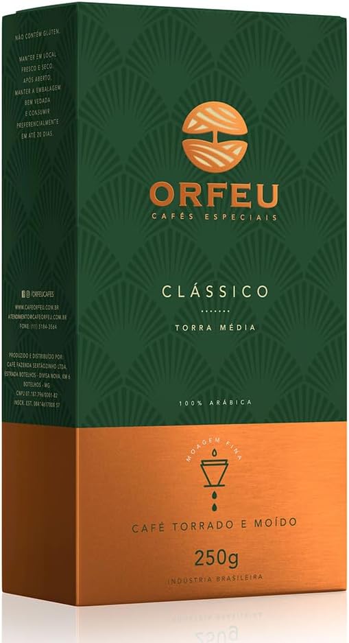 Orfeu Café Clássico Torrado e Moído 250g: Vale a pena?