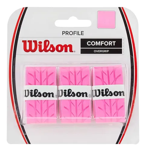 Overgrip Wilson Profile Com 3 Unidades Rosa Pink