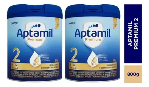 Aptamil Premium 2 Danone Pack 2x 800g - Vale a Pena?