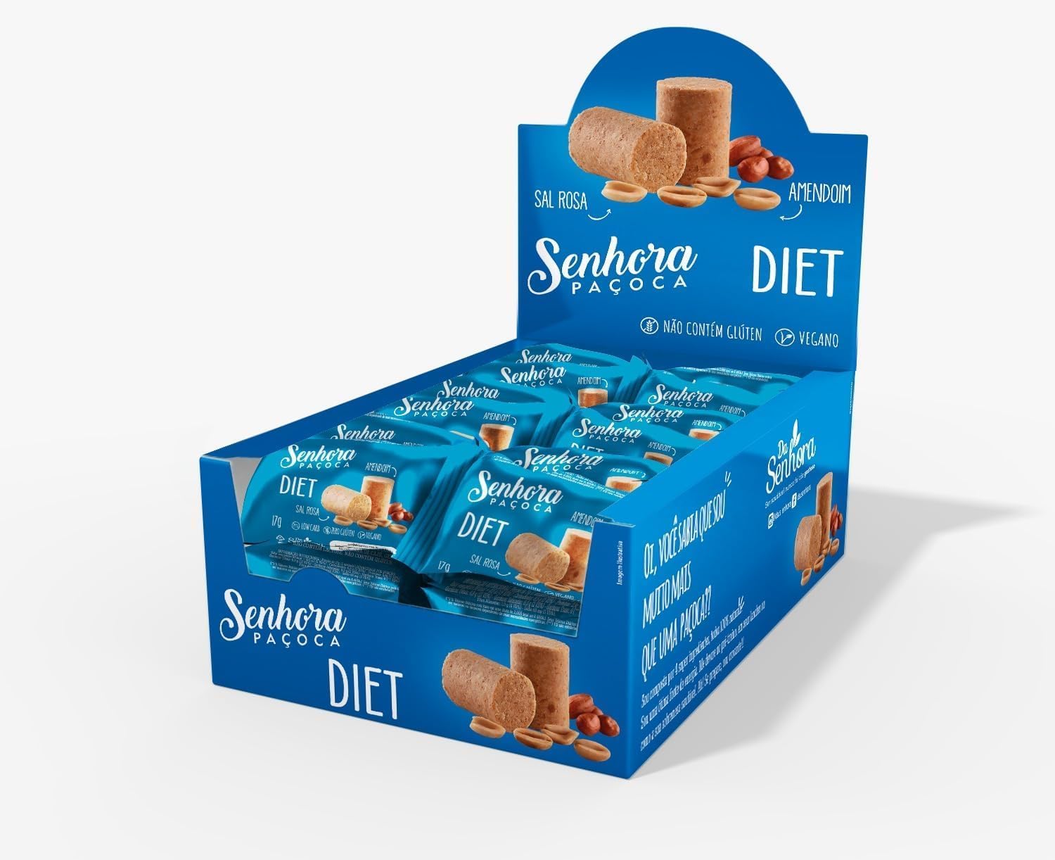 Paçoca Diet Zero Açúcar: Sabor Tradicional sem Restrições
