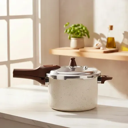 Panela de Pressão Brinox Pressure 4,2L Vanilla