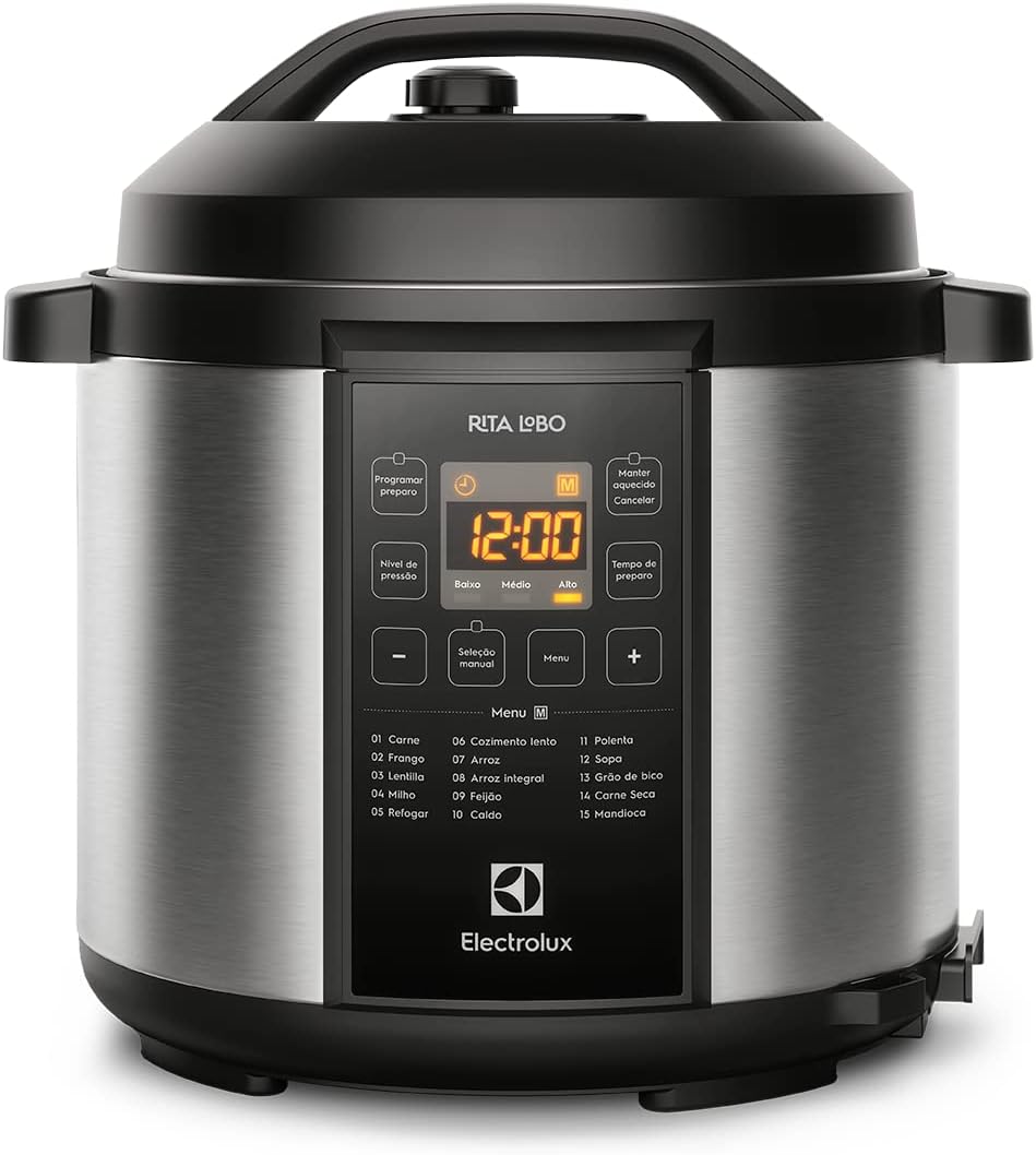 Panela de Pressão Elétrica Electrolux Digital PCC20 6L por Rita Lobo