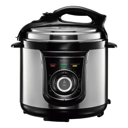 Panela de Pressão Elétrica Elgin 42PPR 4 Litros 840W Aço Inox