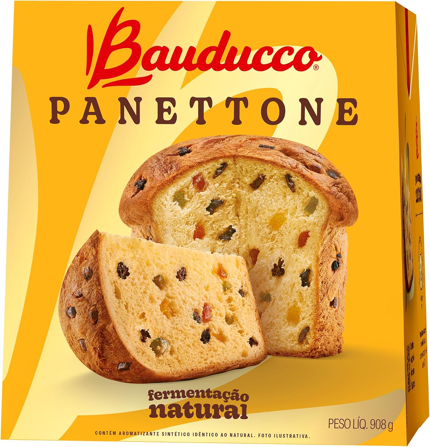 Panettone Bauducco 908g: O clássico de Natal em tamanho família