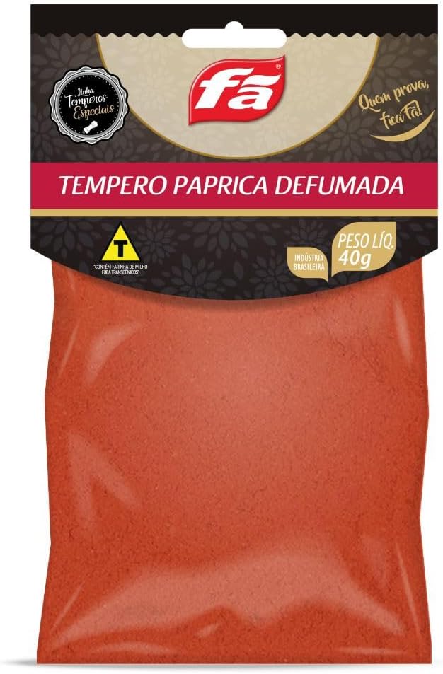 Páprica Defumada Fã 40g