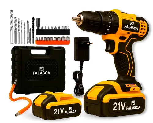 Parafusadeira e Furadeira a Bateria Falasca PF21B2 21V: Vale a Pena?