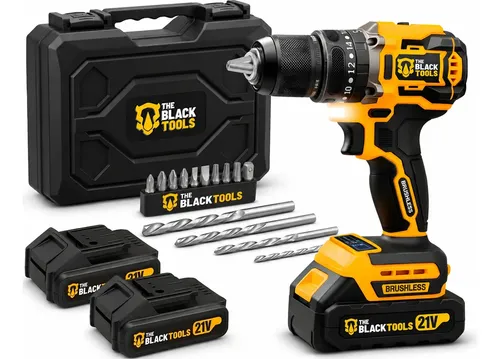 Parafusadeira e Furadeira de Impacto 21V The Black Tools TB-21YX