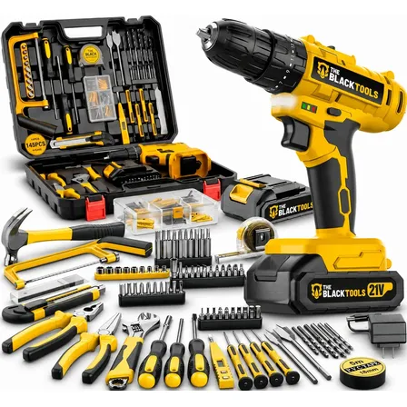 Parafusadeira de Impacto The Black Tools 21V: Vale a pena?