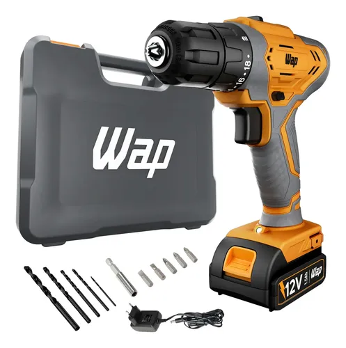 Parafusadeira e Furadeira WAP WF12K3.2: Potência e Versatilidade em 12V