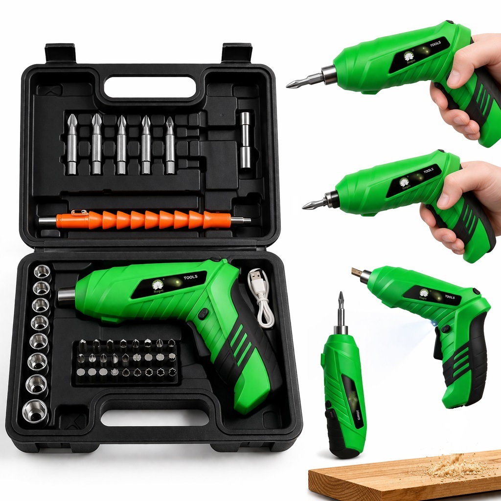 Parafusadeira Sem Fio 4,8V Kit 45 Peças: Vale a Pena?