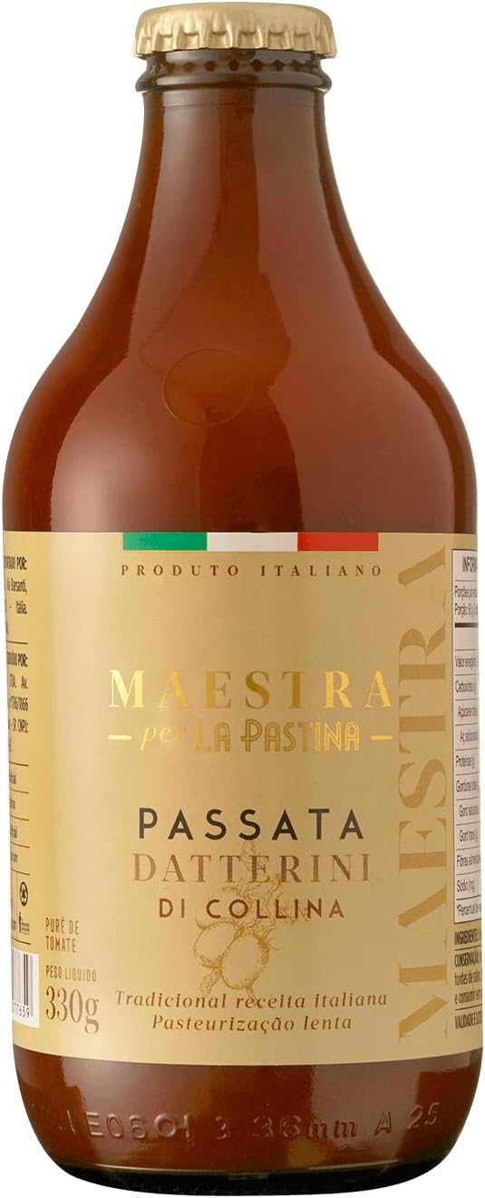 Passata Datterini Di Collina Italiana 340g Maestra La Pastina