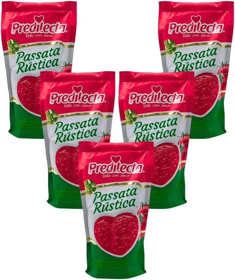 Passata Rustica Predilecta Sachê 300g (Kit com 5 unidades)