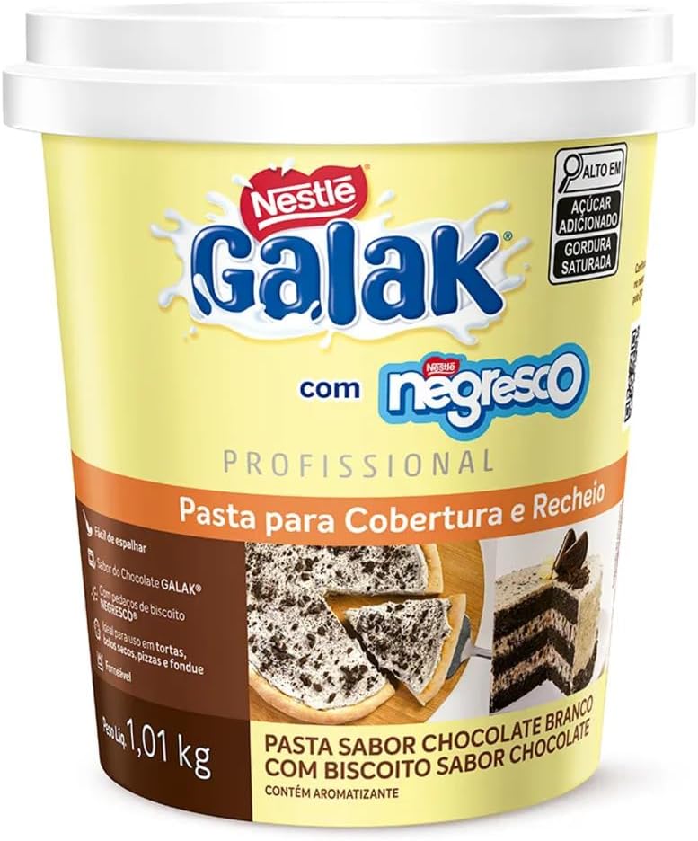 Pasta Cremosa Galak com Negresco 1,01kg: Vale a pena?