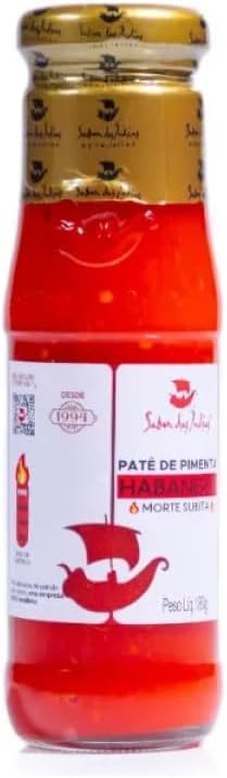 Patê de Pimenta Habanero 180g: Picância Intensa para Receitas