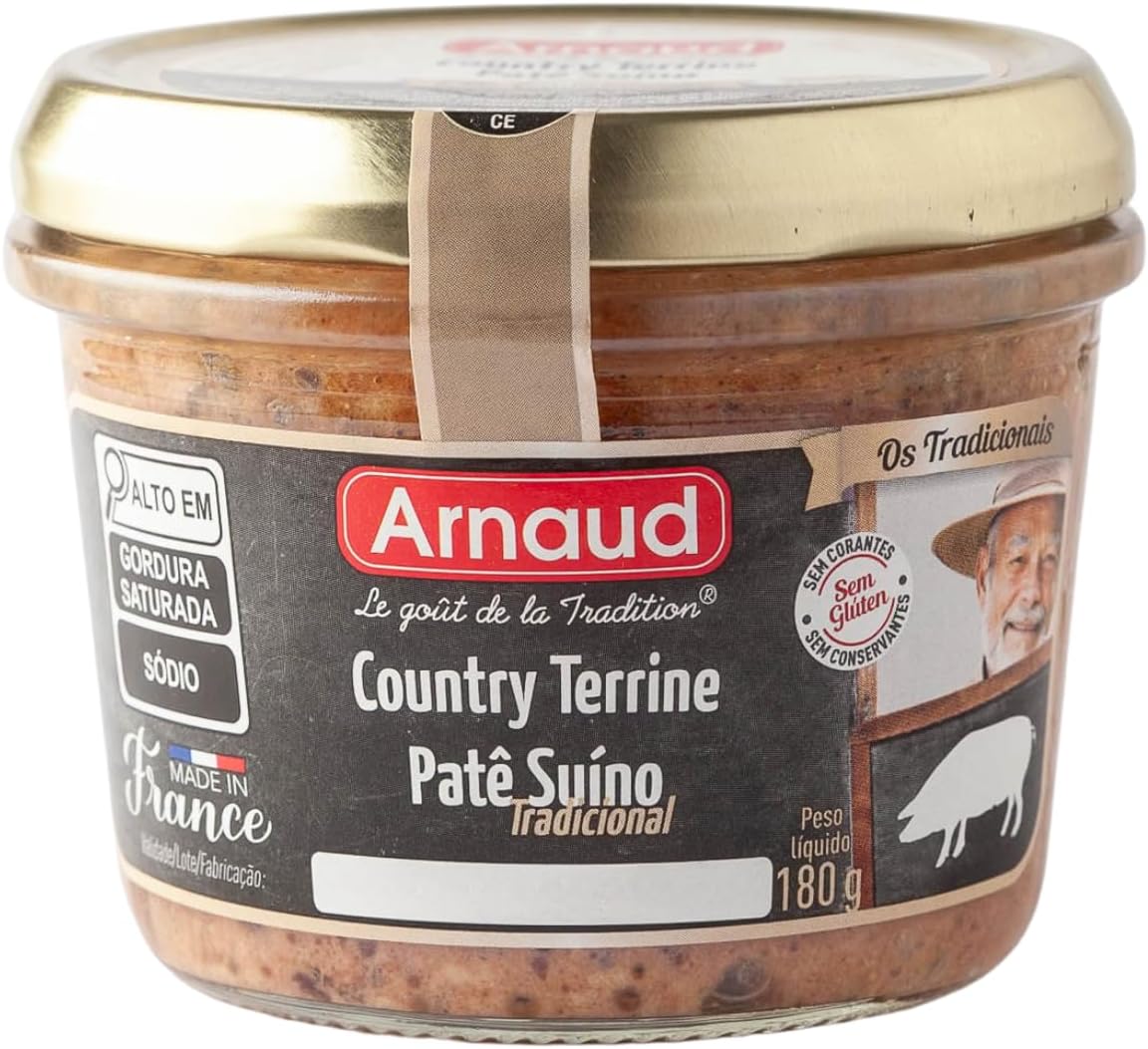 Patê Tradicional 180g para Lanches e Receitas