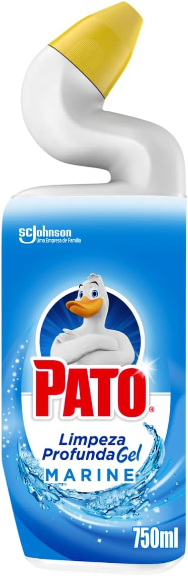 Pato Limpador Sanitário Gel Desinfetante Marine 750ml
