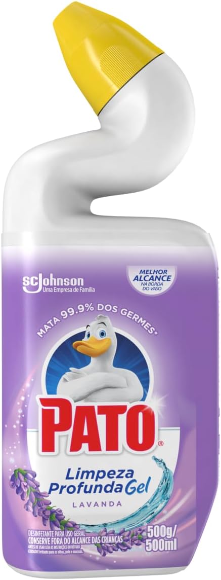 Análise: Pato Limpador Sanitário Gel Desinfetante Lavanda 500ml