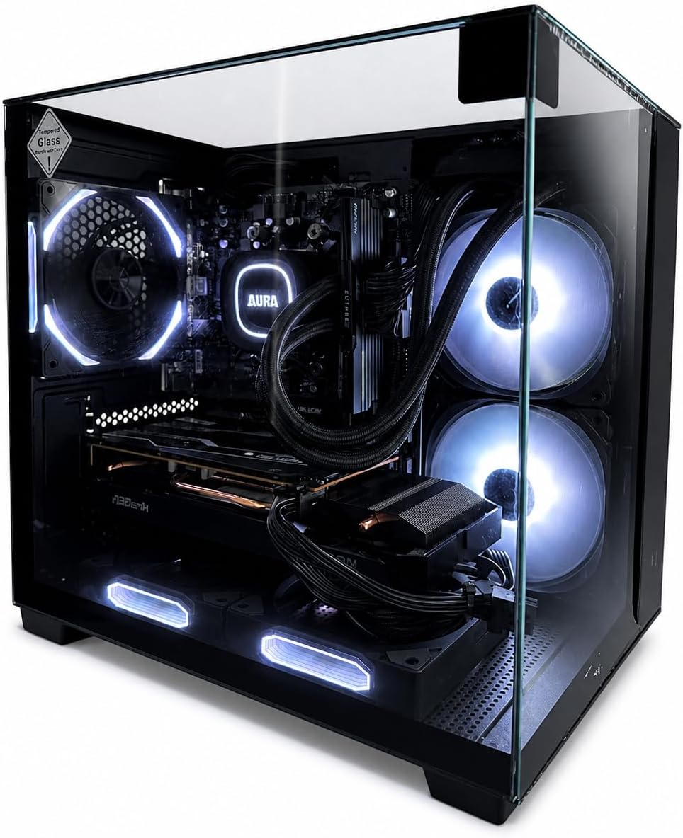 PC Gamer Infinity Glass: Vale a pena? RX 7600 e Ryzen 5 5500