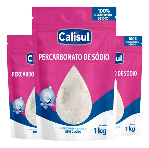 Percarbonato de Sódio Calisul 3kg: O Poder do Oxigênio Ativo para Limpeza Pesada