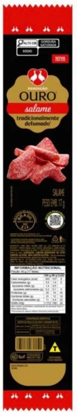 Perdigão Salame Defumado Fatiado: Sabor e Praticidade