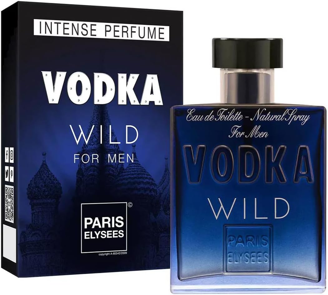 Paris Elysees Vodka Wild: Perfume Masculino Custo-Benefício