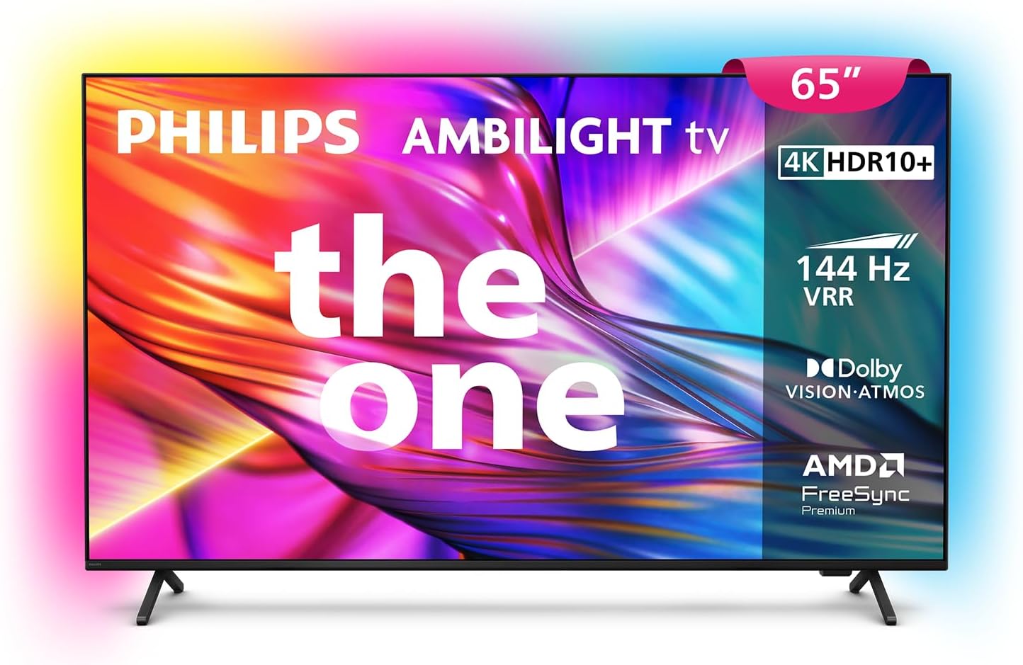Philips Ambilight The One 65 4K 144Hz: Uma Imersão Completa