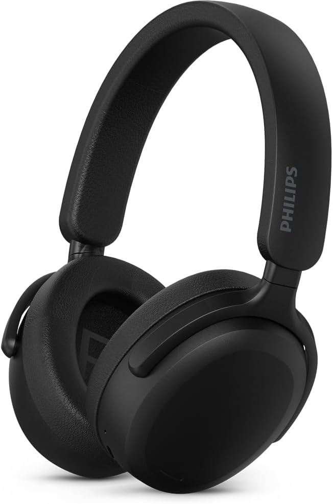 Philips TAH2300BK/00: Headphone Bluetooth com Bateria de 55 Horas e Design Dobrável