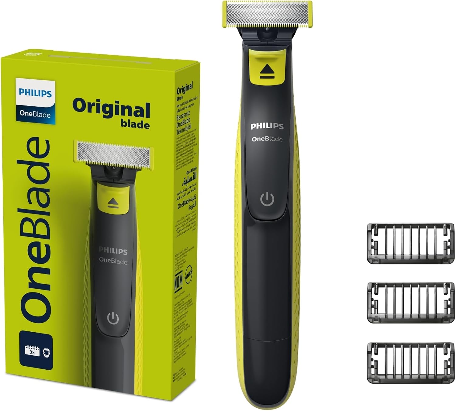 Philips OneBlade QP2724/10: Raspa, Apara e Contorna com Precisão