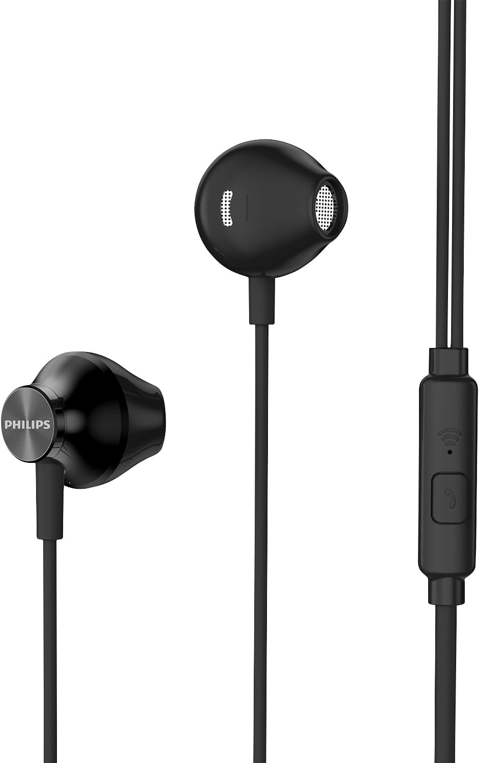 Philips TAUE101BK/00: Fone de Ouvido Intra-auricular com Microfone