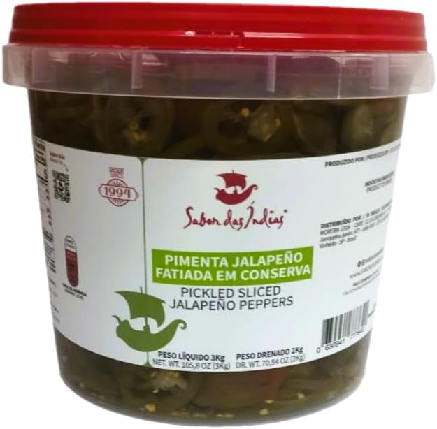 Pimenta Jalapeño Natural Balde 3kg: Review Completo