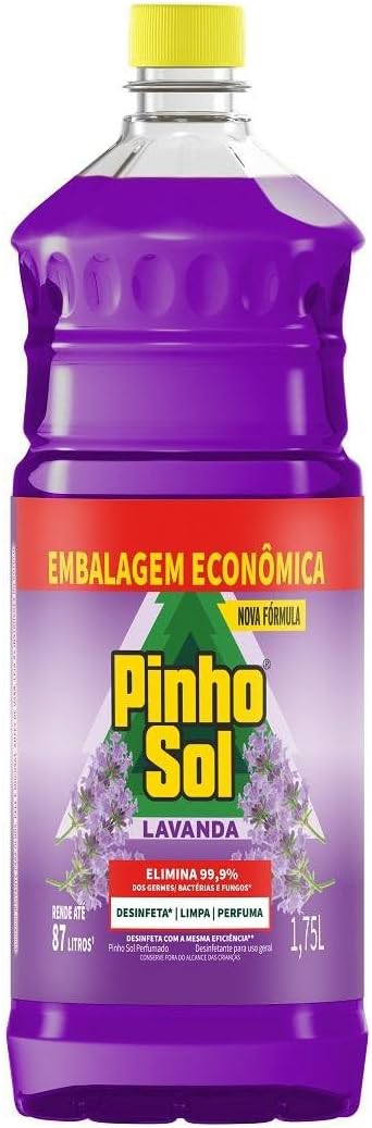 Desinfetante Pinho Sol Lavanda 1,75 Litros