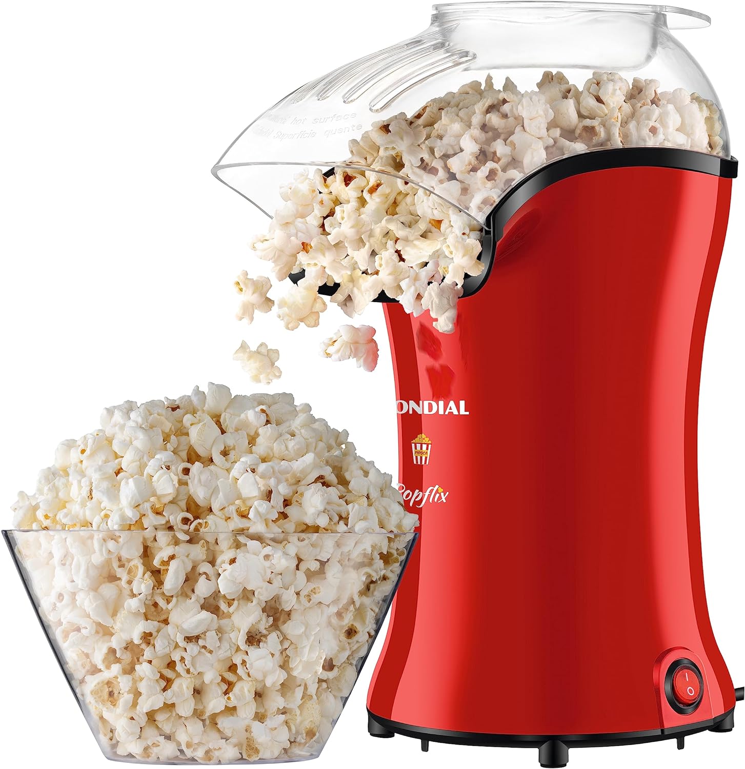 Pipoqueira Mondial Popflix PP-03: Praticidade e Saúde em 1200W