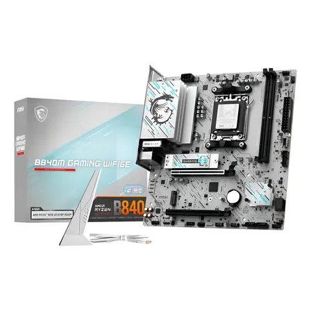 Placa Mãe MSI B840M Gaming WiFi 6E: Conectividade e Eficiência AM5