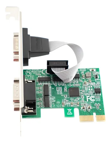 Placa PCI Express 2 Portas Serial DB9 Redutron | Comparador Fiel