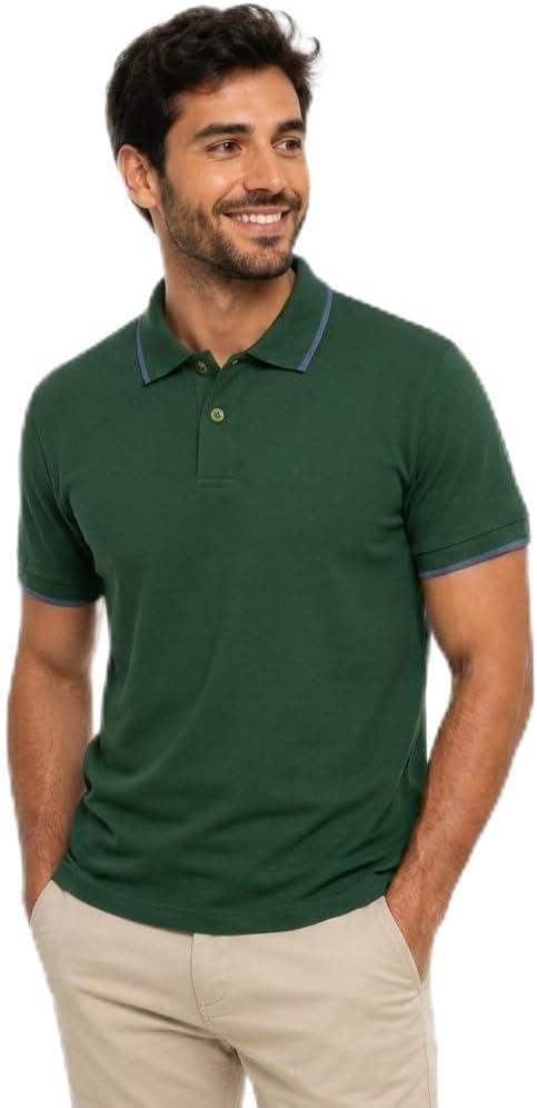 Polo Masculina Casual Premium: Conforto e Versatilidade em Malha Leve