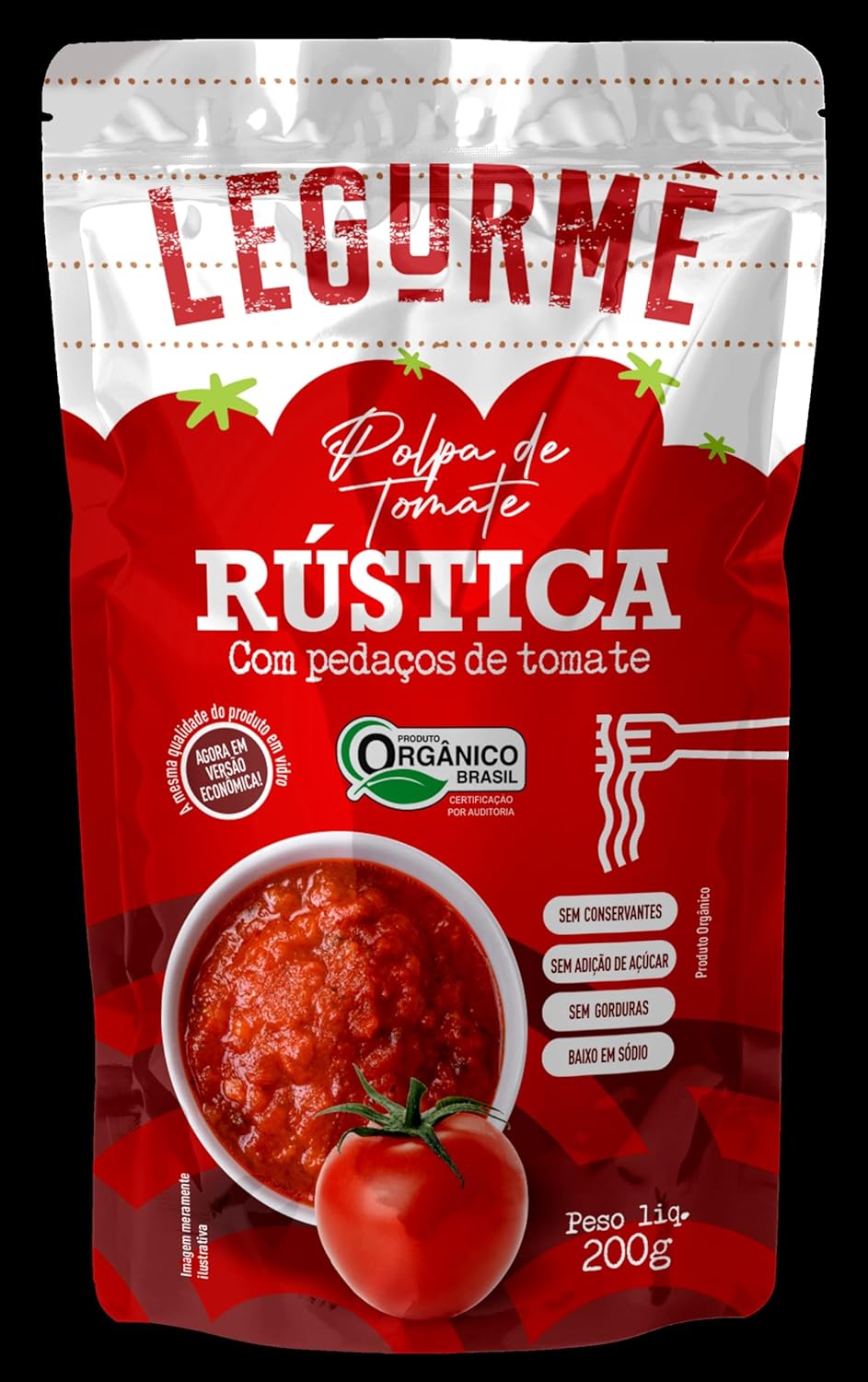 Polpa Orgânica de Tomate Rústica 200g: Vale a Pena?