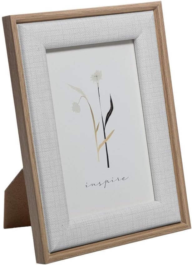 Porta-Retrato Lyor MDF Branco para Fotos 10cm x 15cm