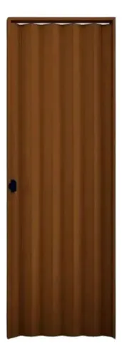 Porta Sanfonada 130x210 Mogno Plasbil