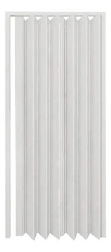 Porta Sanfonada PVC 1,21x2,10 Plasflex Branco