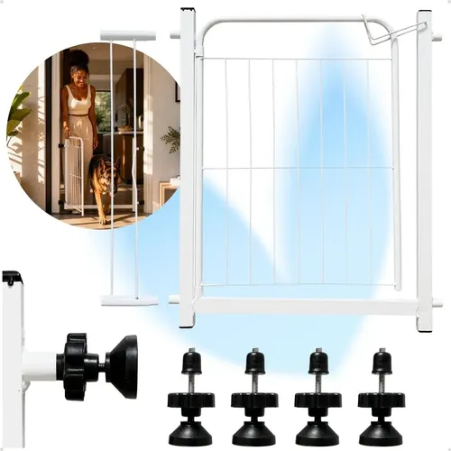 Portão de Segurança para Bebê e Cachorro Ajustável (68 a 83cm)
