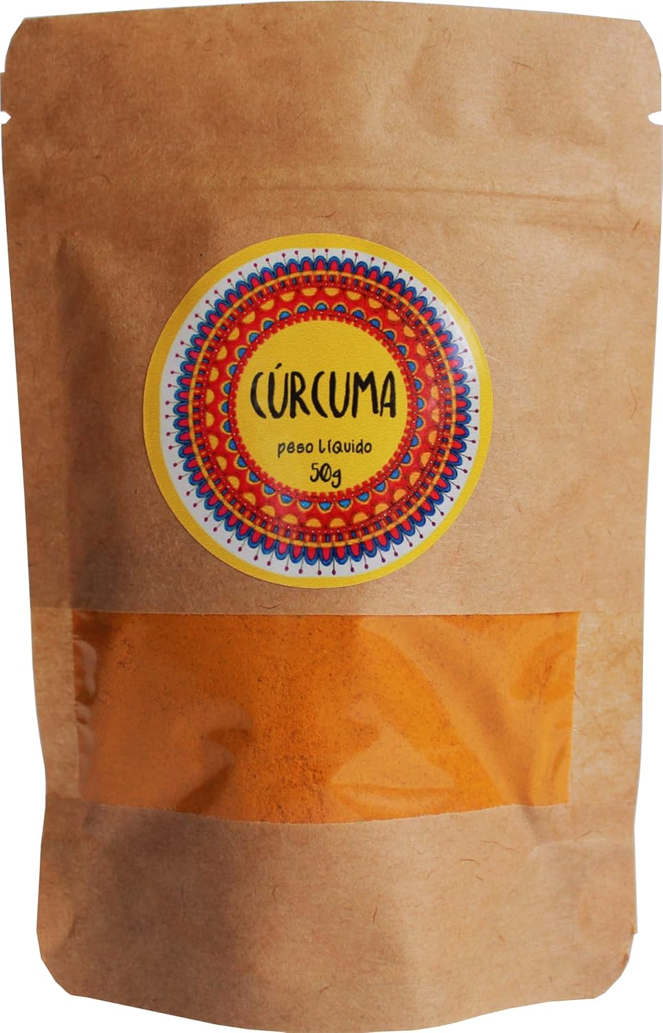 Prasadam Brasil Cúrcuma Em Pó - Puro Açafrão Da Terra 50g