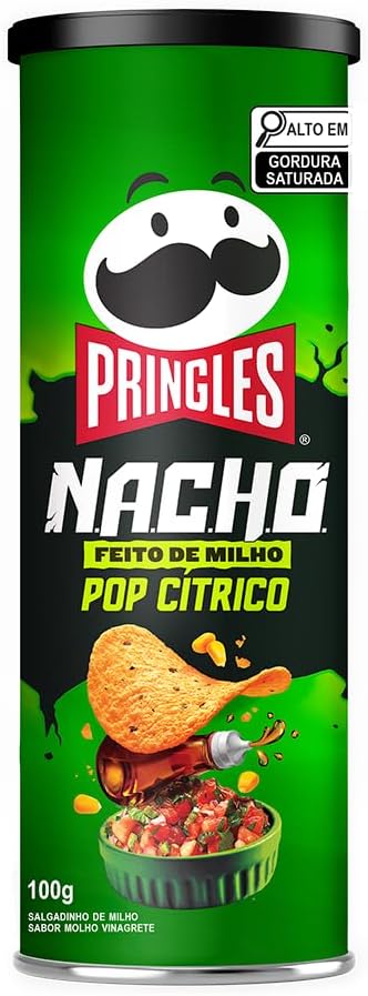Pringles Nacho Cítrico 100g: Vale a Pena Experimentar?