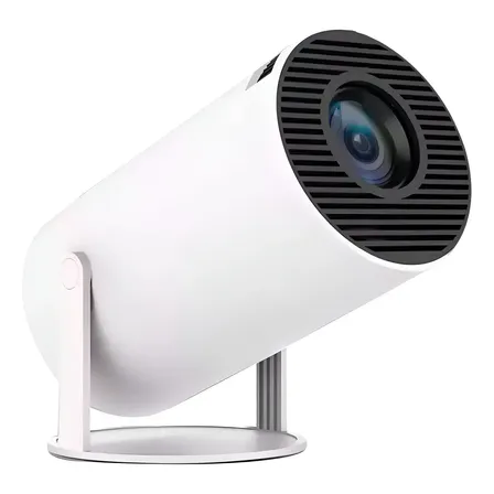 Projetor Portátil Hy300: Cinema em Casa com Android 11 e Wi-Fi 6