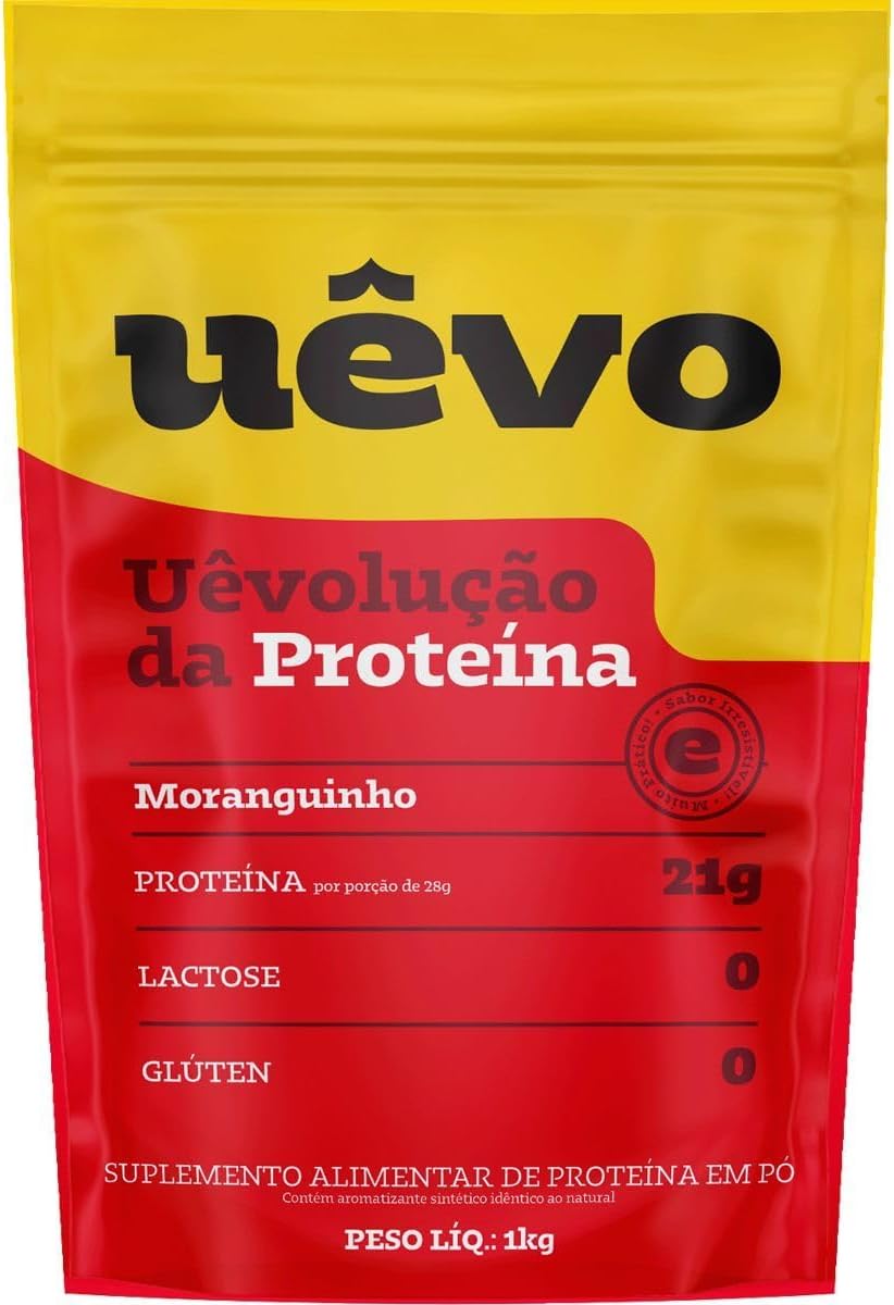 Proteína de Ovo em Pó Uêvo 1kg em Refil: Vale a Pena?