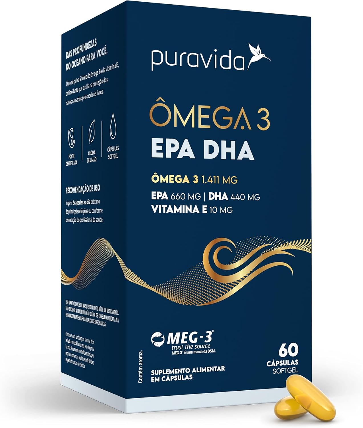 Puravida Ômega 3 EPA DHA: Vale a pena investir neste suplemento?