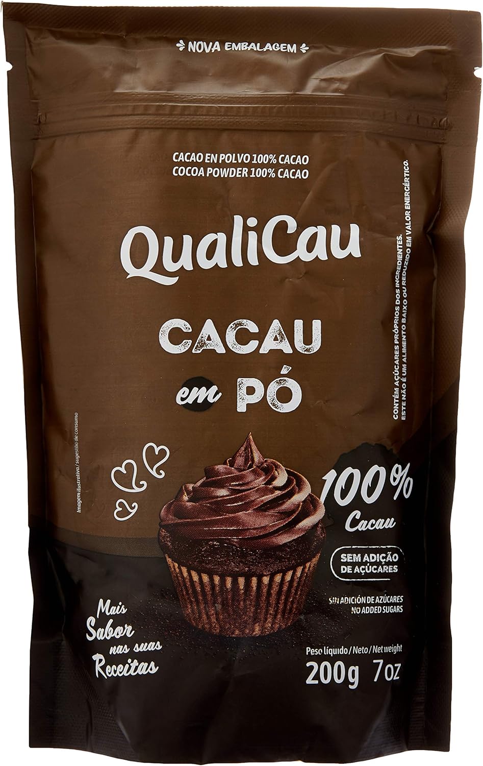 Qualicau Cacau em Pó Alcalino 100% 200g: Vale a Pena?
