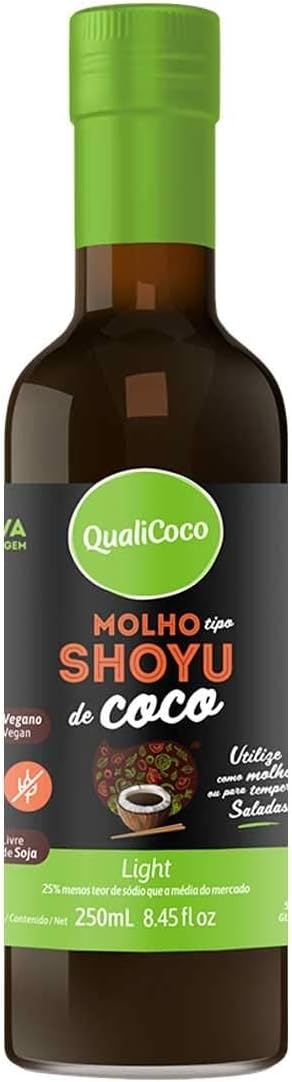 Shoyu de Coco Qualicoco 250ml: A Alternativa Saudável ao Soja