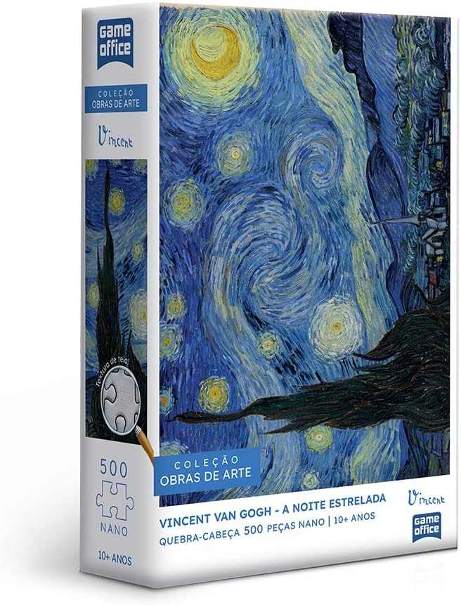 Toyster Quebra-cabeça Van Gogh: A Noite Estrelada - 500 Peças Nano