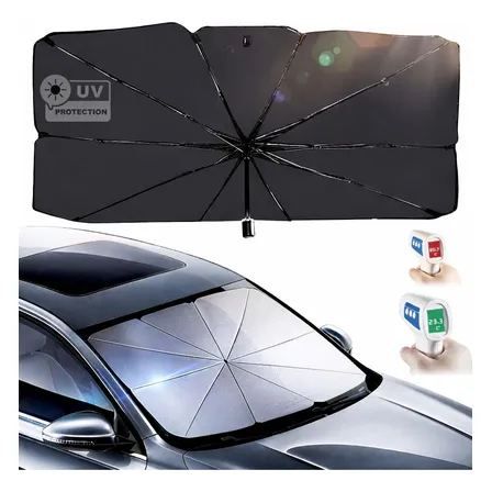 Quebra-Sol Protetor para Para-Brisa Estilo Guarda-Chuva